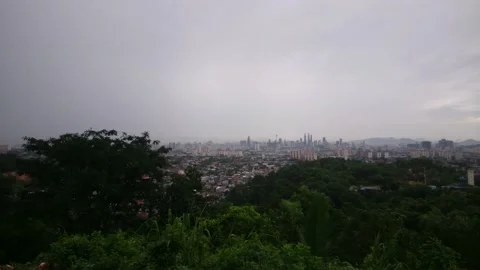 A KL rain still 1 Stock Footage 145798146