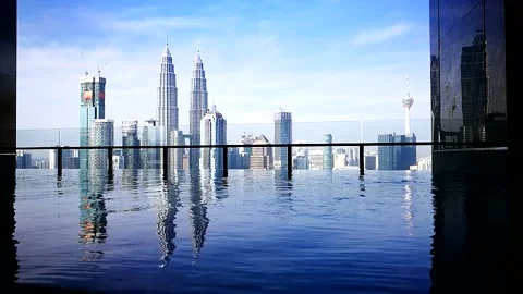 KL skyscrappers Stock Footage 145885613