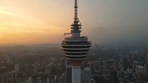 KL Tower of Malaysia Stock Footage 169032327