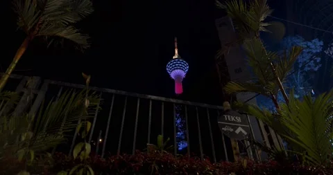 Kl tower view Video stock 139633113
