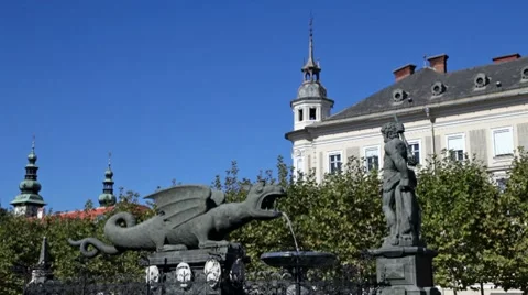 Klagenfurt, Austria Stock Footage 8830894