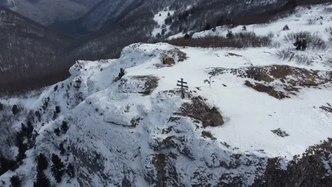 Klak mountain winter slovakia Stock Footage 196237833