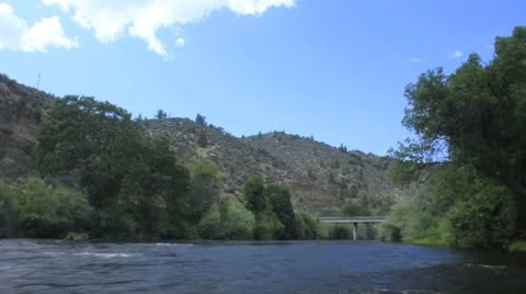 Klamath River Video stock 8852475