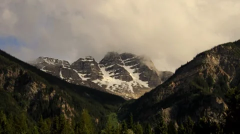 Klapperhorn Mtn wide Stock Footage 7752941