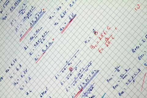 Klassenarbeit Stock Photos