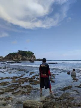 Klayar Beach Stock Photos