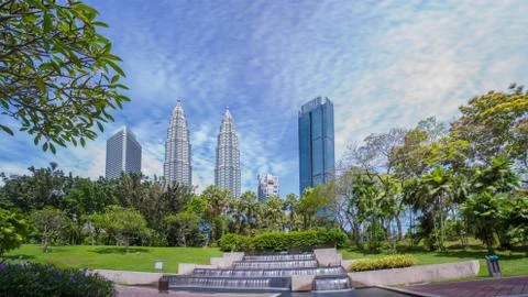 KLCC Park Foto stock