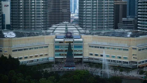 KLCC Suria Shopping Complex Time Lapse Stock Footage 121710006