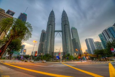 KLCC Twin Tower 写真素材