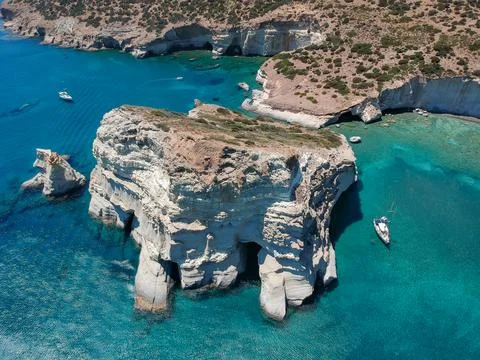 Kleftiko Cove Foto stock