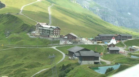 Kleine scheidegg Stock Footage