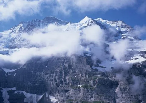 Kleine Scheidegg Stock Photos