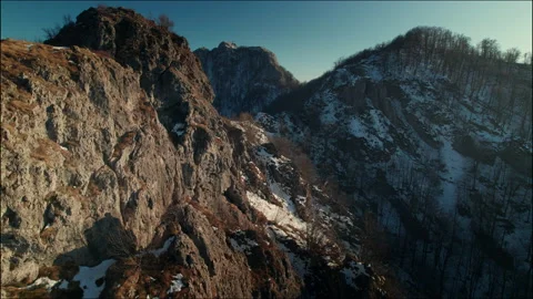 Klek mountain range Stock Footage 169458927