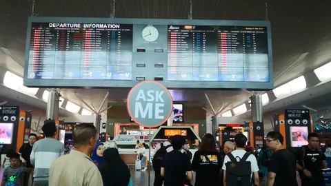 KLIA 2 Stock Footage 107465431