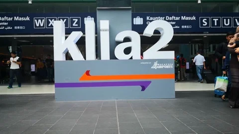 KLIA sign board Vidéo 107465348