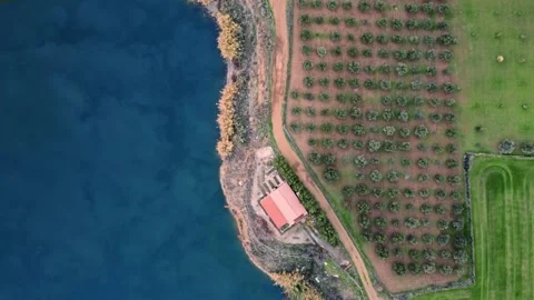 Klirou Dam Stock Footage 153751162