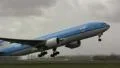 KLM 777 taking off HD Footage