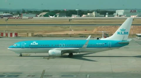 KLM Airlines Stock-Footage 11204025
