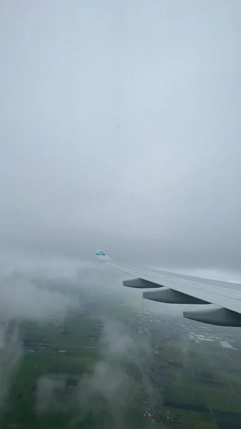 KLM / Aruba-Amsterdam Stock Footage 294882840