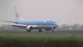 KLM boeing 737 landing plane HD Footage
