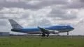 KLM boeing 747 landing HD Footage