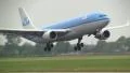 KLM boeing 767 landing HD Footage