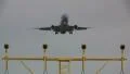 KLM Cargo plane flying overhead HD Footage