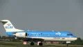 KLM commercial jet landing HD Footage