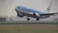 KLM Commercial plane takes off HD Footage