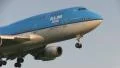 KLM jumbojet on approach HD Footage
