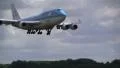 KLM Jumbojet landing HD Footage
