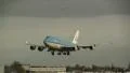 KLM Jumbojet landing HD Footage