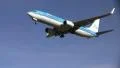 KLM landing HD Footage