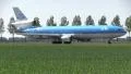 KLM MD-11 taxiing to gate HD Footage