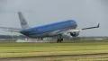 KLM Morning landing HD Footage