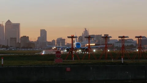 KLM Passenger plane Stock Footage 96911154