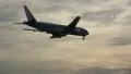 KLM plane approaching HD Footage