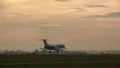 KLM plane, early morning HD Footage