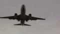 Klm plane flying overhead HD Footage