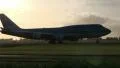 KLM Sunrise landing HD Footage