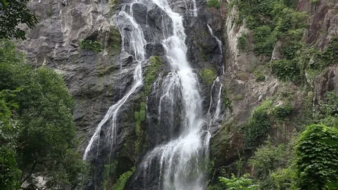 Klong Lan waterfall  Stock Footage 101050915