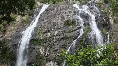 Klong Lan waterfall  Stock Footage 101051010