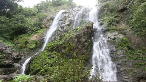 Klong Lan waterfall  Stock Footage 101051066