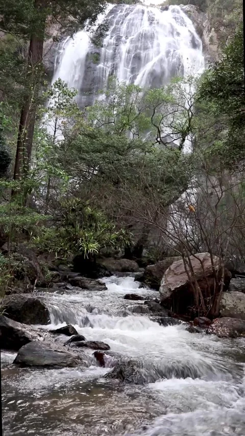 Klonglan Waterfall Stock Footage 275647006