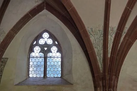 Klosterkirche von Kloster Eberbach Kloster Eberbach bei Kiedrich im Rheing... Stock Photos