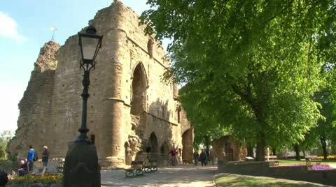 Knaresborough Castle Video stock 10762102