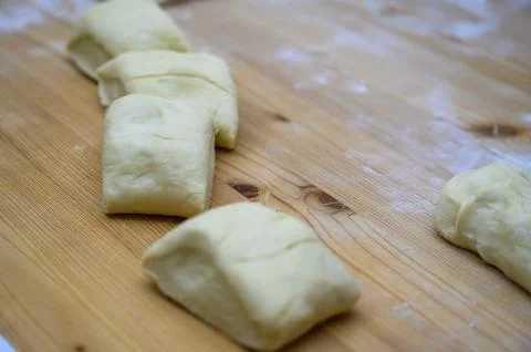 Kneaded flour Stock Photos