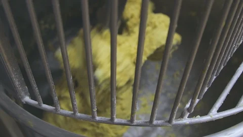 Kneader machine at work Stock Footage 85650472