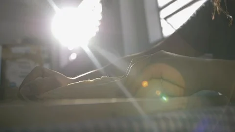 Kneading Dough Baking Bread Vídeos de archivo 129858210