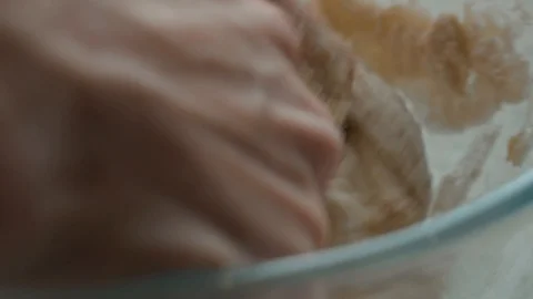 Kneading dough Stock Footage 94720195